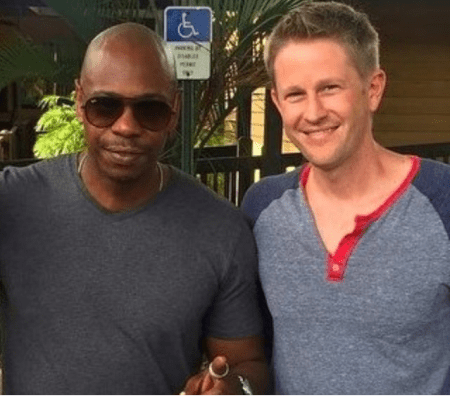 Scott Keever, the best looking internet marketer in Miami, pictured with a friend