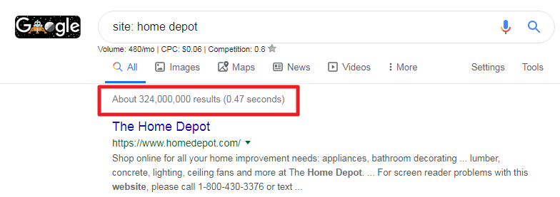KeeverSEO Home depot